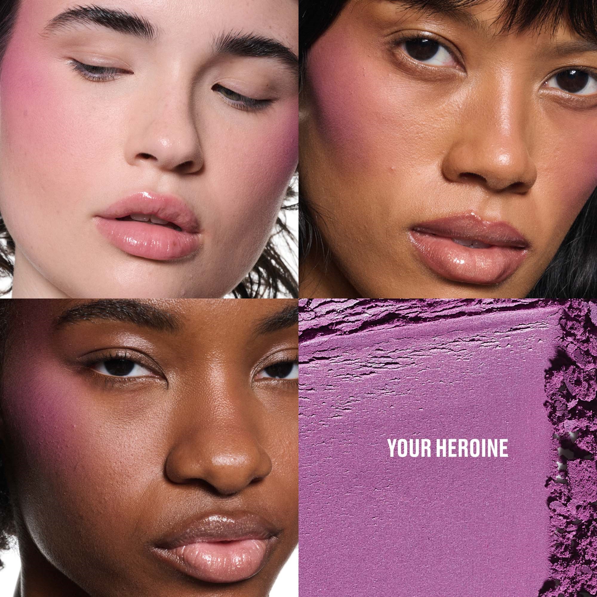 MAC Cosmetics Skinfinish Colourstruck Blush Your Heroine (obrázok 3)