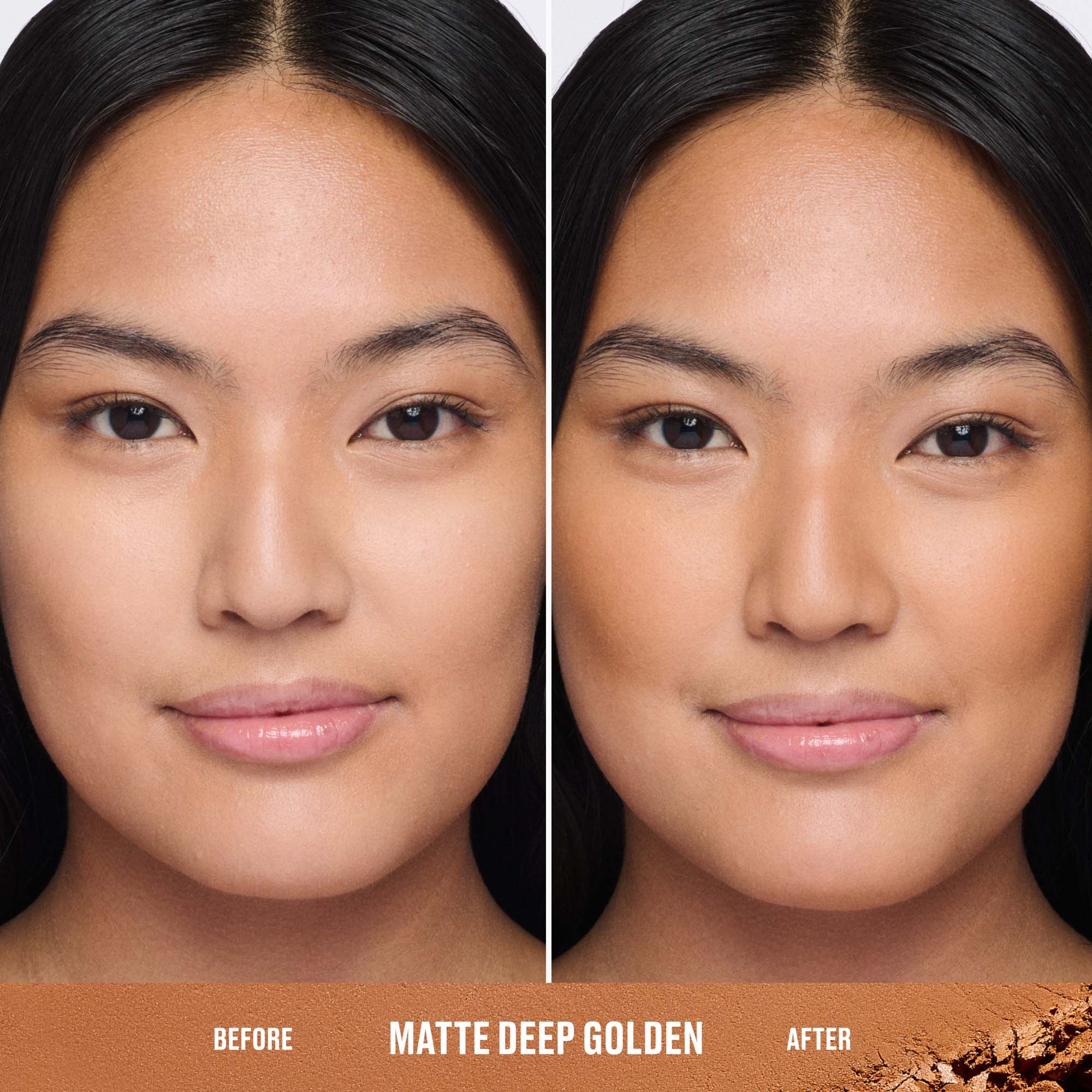 MAC Cosmetics Skinfinish Sunstruck Matte Bronzer Matte Deep Golden-Wn (obrázok 3)