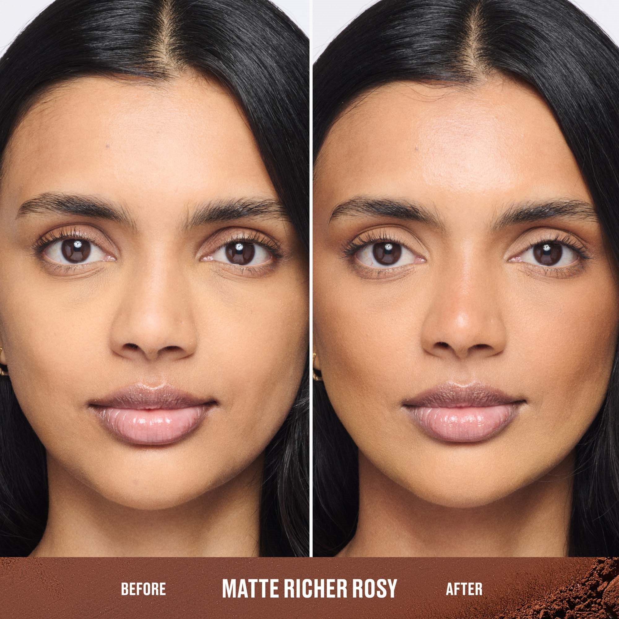 MAC Cosmetics Skinfinish Sunstruck Matte Bronzer Matte Richer Rosy-Wn (obrázok 3)