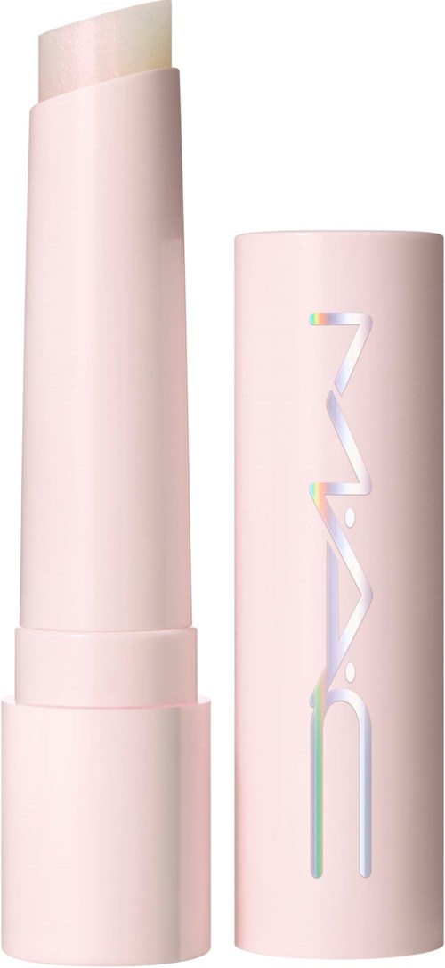 Ett rosa rör med ett vitt produktutsträckt ut och en matchande rosa lock med en glänsande logga.