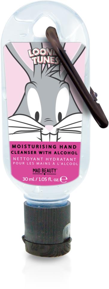 Mad Beauty,LT Clip Hand Cleansing Gel Bugs Bunny 12pc
