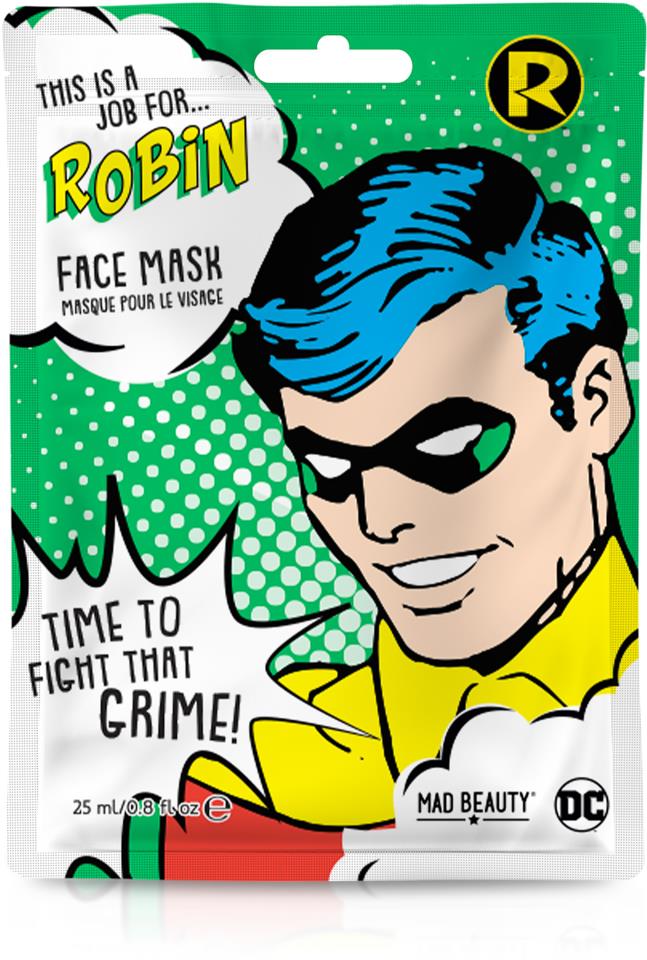 Mad Beauty DC Robin Face Masks 12