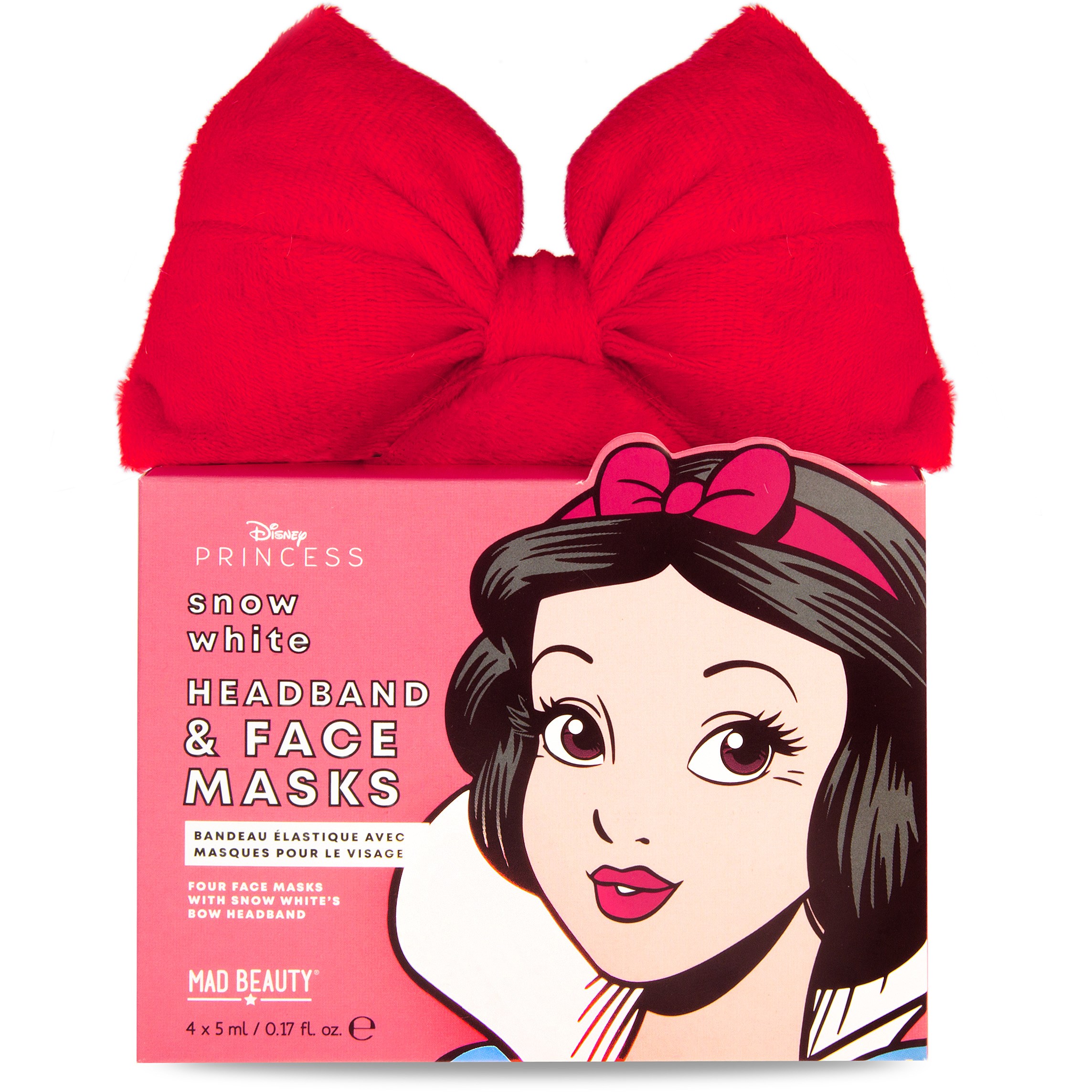 Mad Beauty Disney POP Princess Face Mask & Headband Set Snow White 20