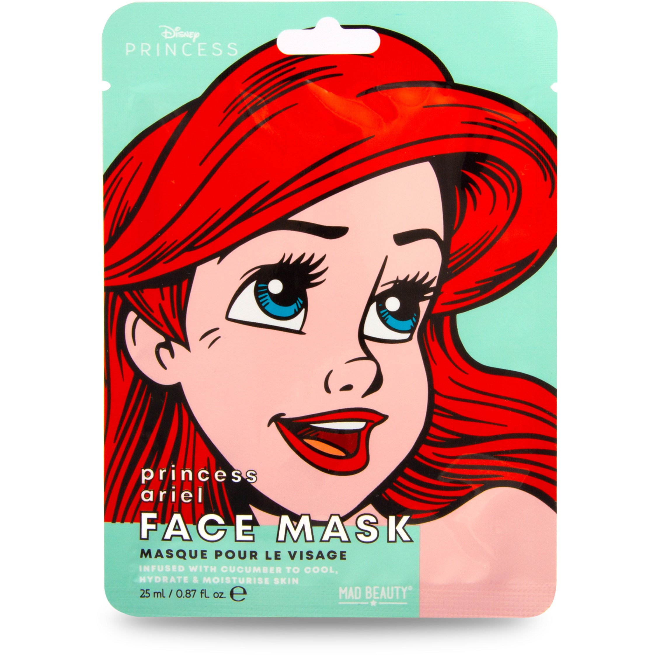 Läs mer om Mad Beauty Disney POP Princess Face Mask Ariel 25 ml