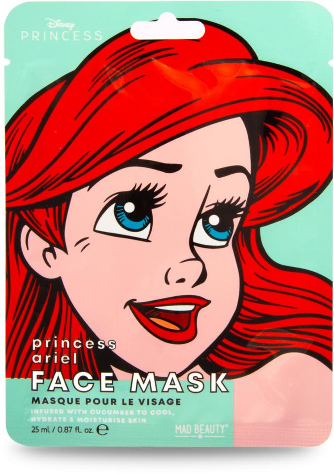 Mad Beauty Disney POP Princess Face Mask Ariel