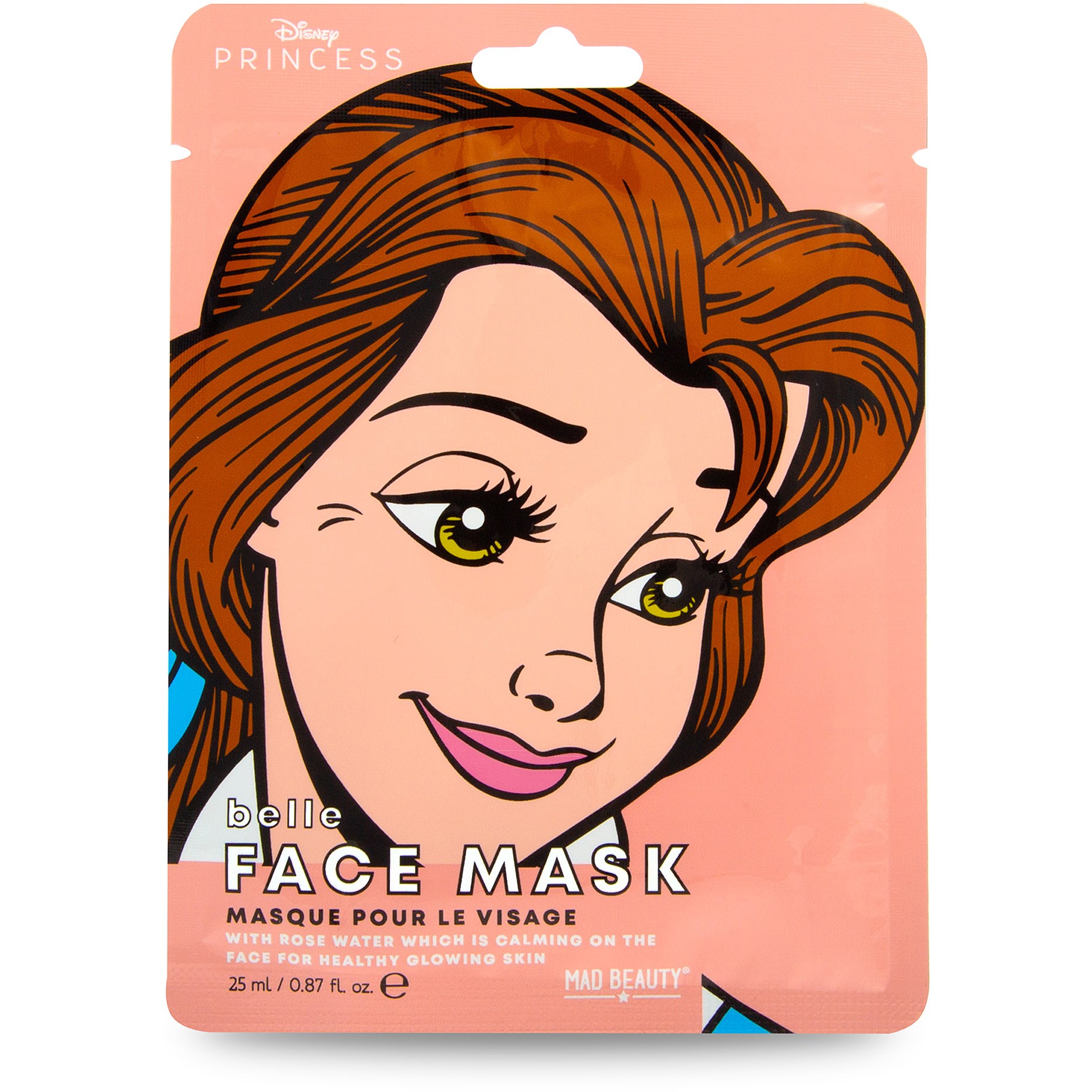 Läs mer om Mad Beauty Disney POP Princess Face Mask Belle 25 ml