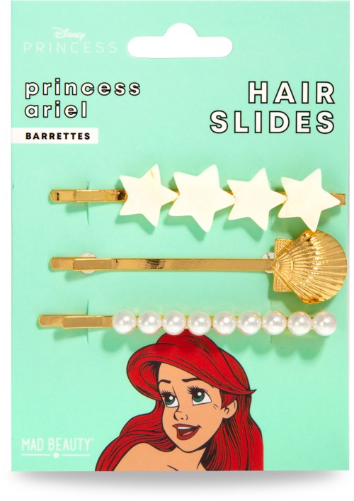 Mad Beauty Disney POP Princess Hair Slides Ariel
