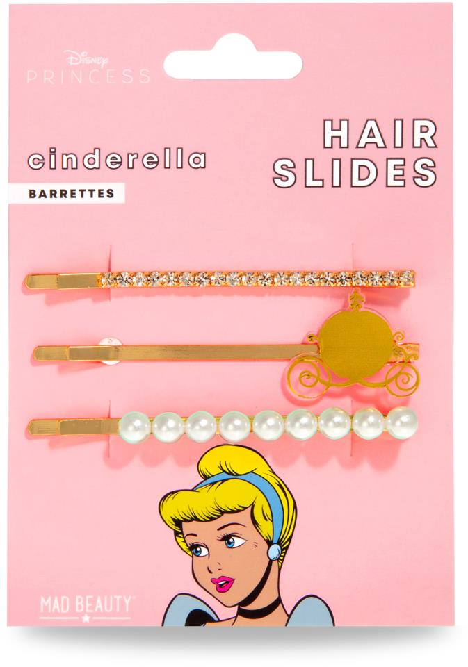 Mad Beauty Disney POP Princess Hair Slides Cinderella
