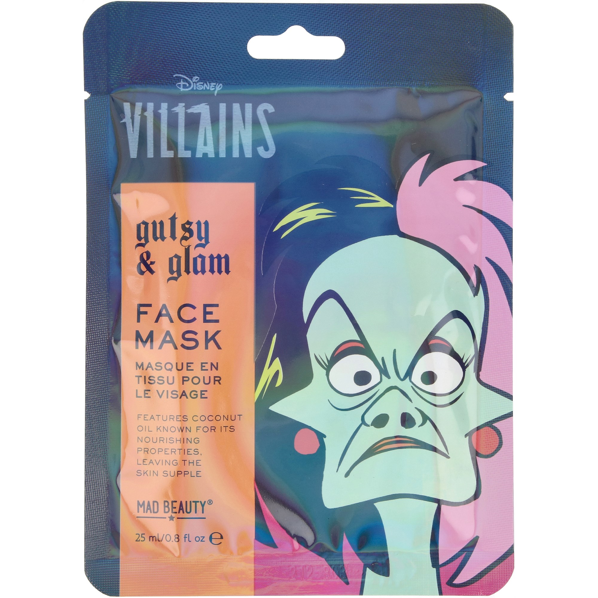 Läs mer om Mad Beauty Pop Villains Face Mask - Cruella