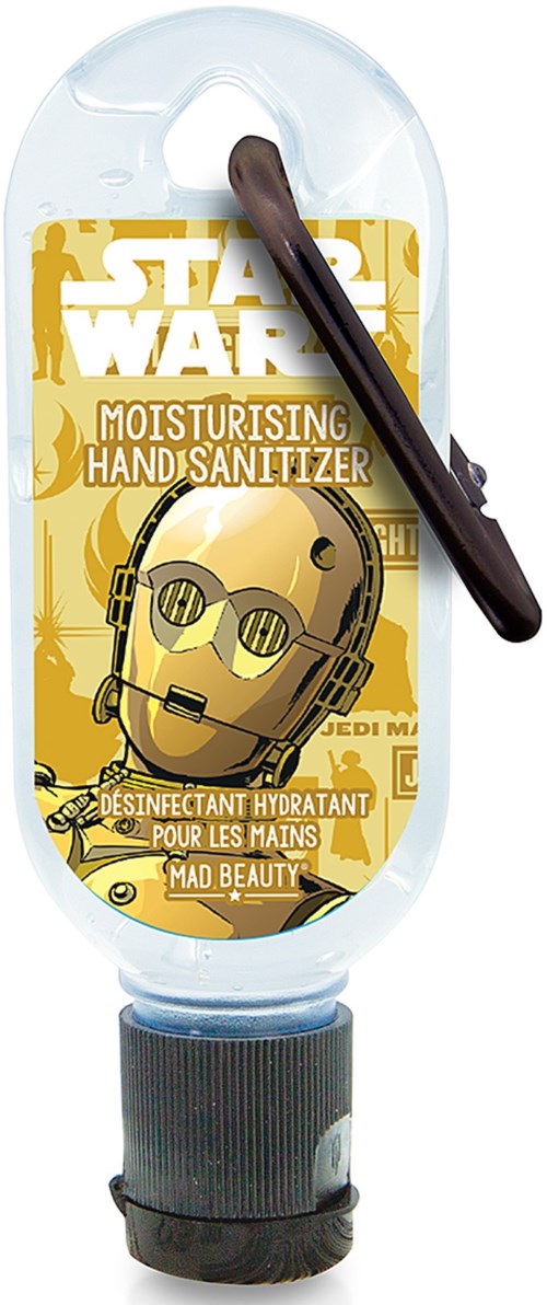 Mad Beauty Star Wars Hand Sanitizer Clip & Clean C3PO 30 ml