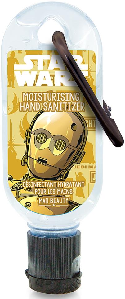 Mad Beauty Star Wars Hand Sanitizer Clip & Clean - C3PO