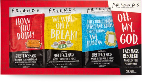 Mad Beauty Warner Friends 3pc Face Mask Rescue Kit 75 ml
