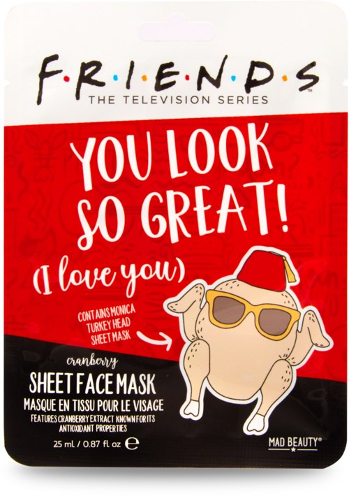 Mad Beauty Warner Friends Turkey Face Mask 25 ml