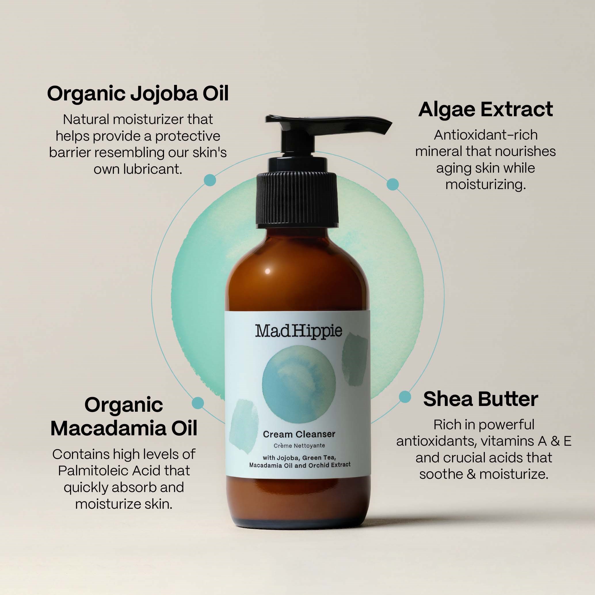 Mad Hippie Cream Cleanser (obrázok 3)