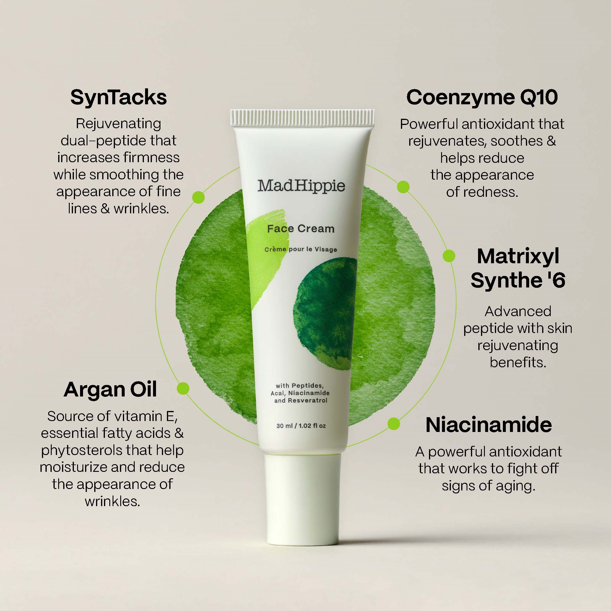 Mad Hippie Face Cream (obrázok 3)