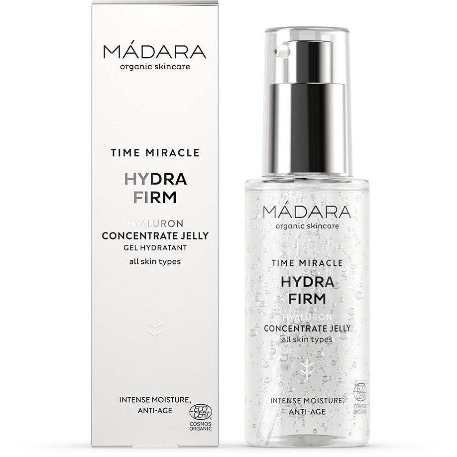 Läs mer om Mádara Time Miracle Hydra Firm Hyaluron Concentrate Jelly 75 ml