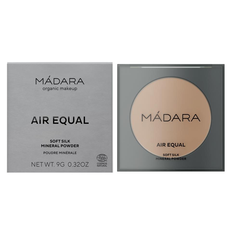 MÁDARA AIR EQUAL Soft Silk Mineral Powder #2 BEIGE 9 g