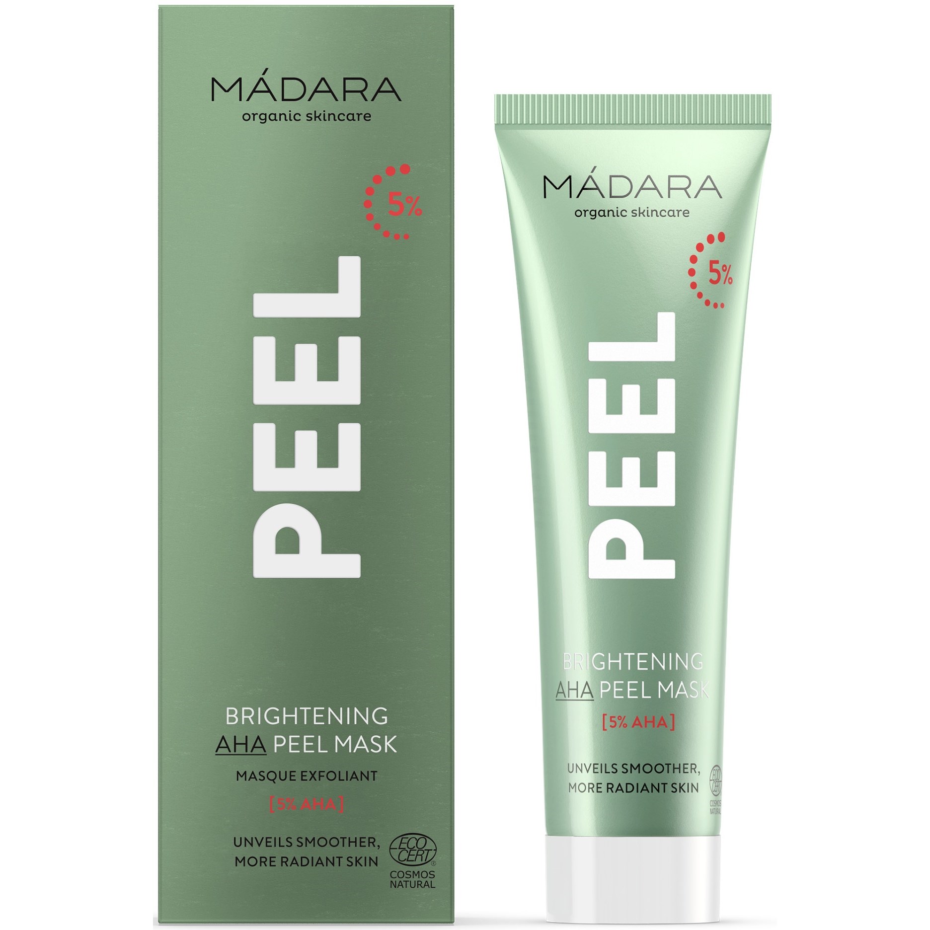 Alternativ bild 1 för PEEL Brightening AHA Peel Mask