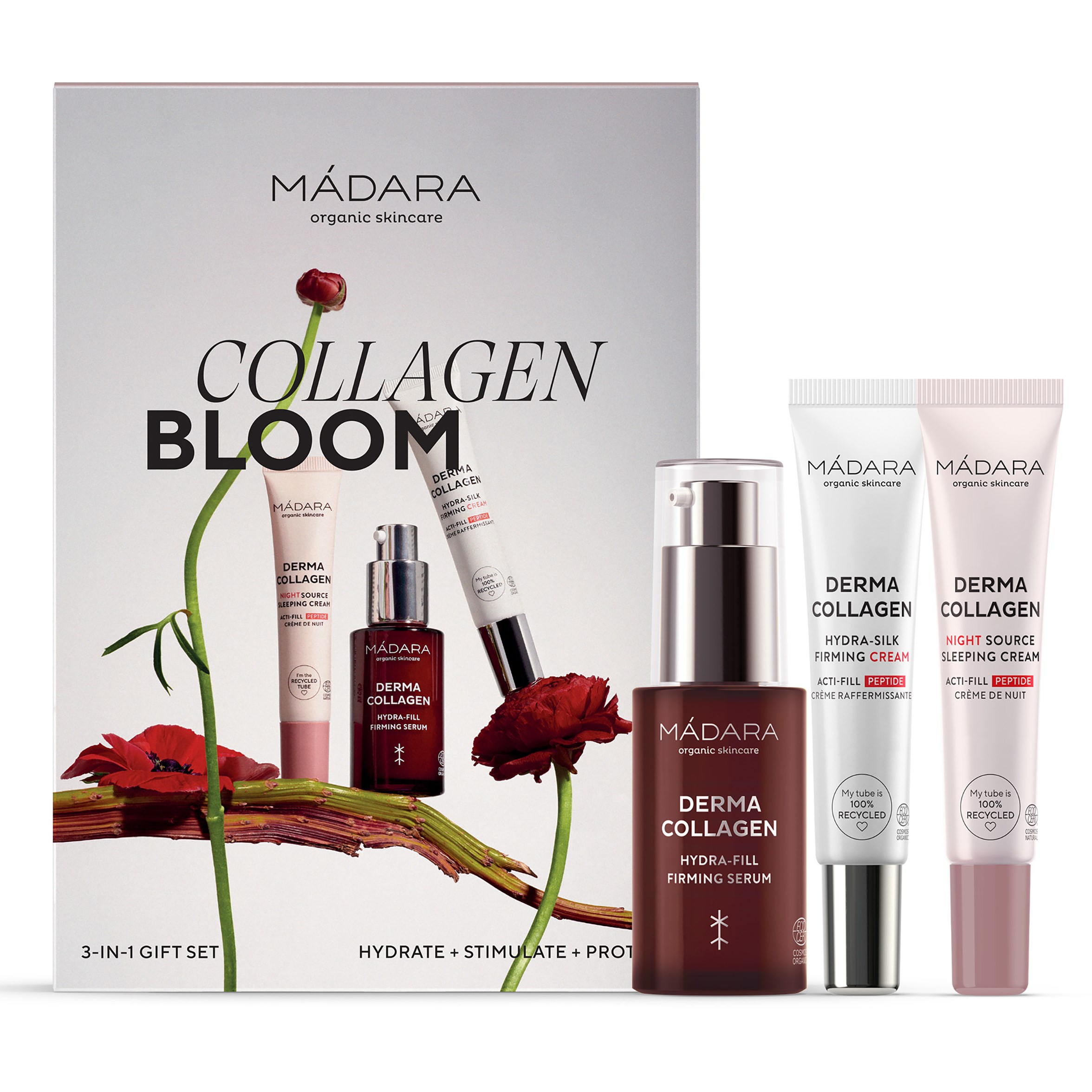Läs mer om Mádara Collagen Bloom Set