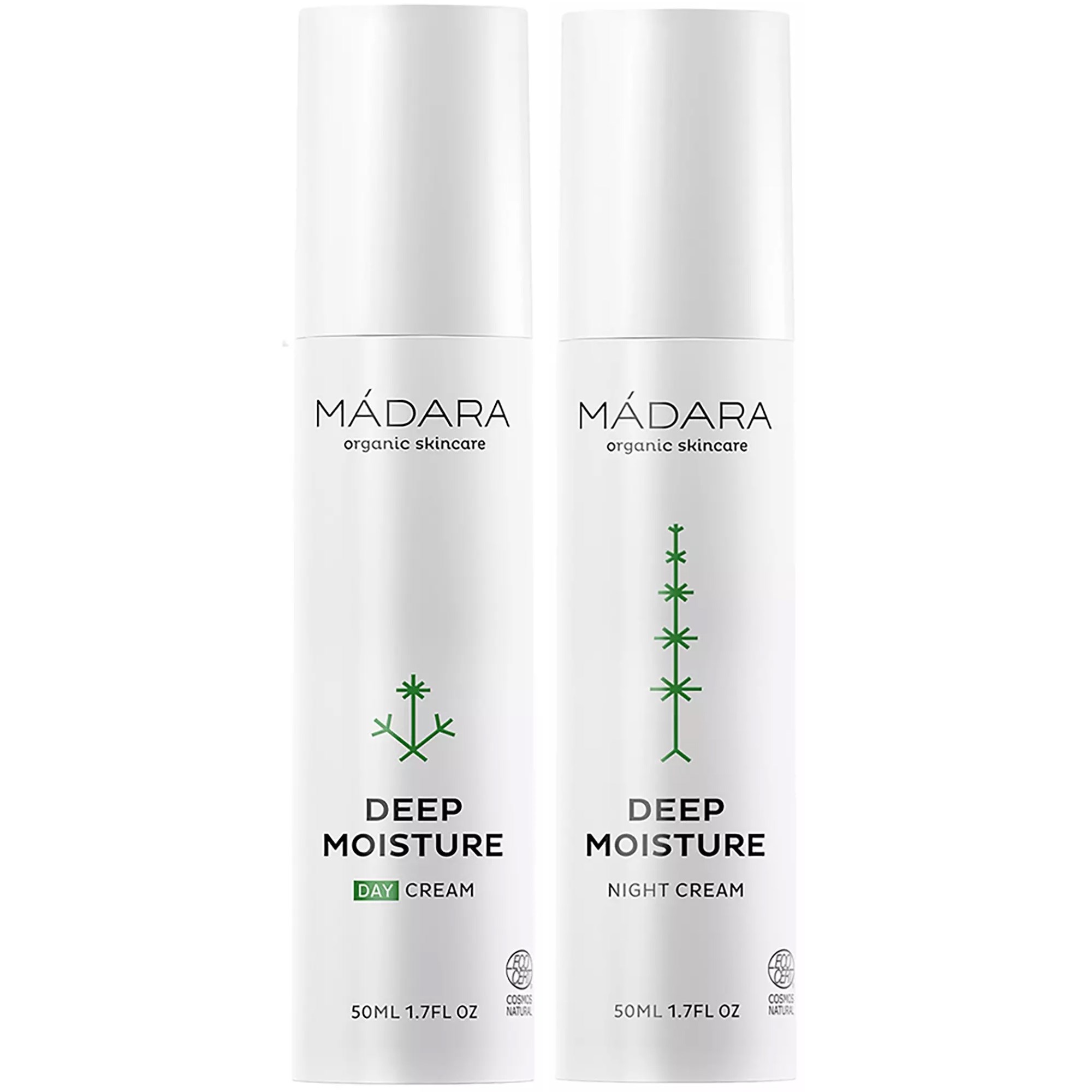 Madara Deep Moisture Bundle Day Cream 50ml & Night Cream 50ml