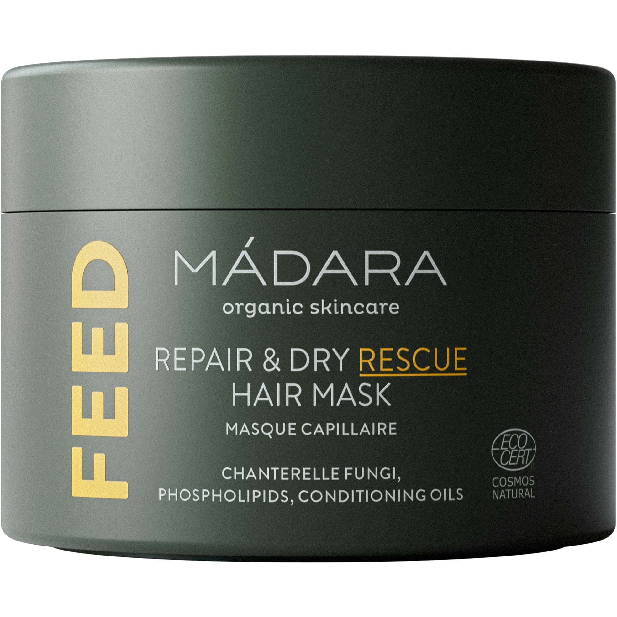 Bilde av Mádara Skincare Feed Repair & Dry Rescue Hair Mask 180 Ml