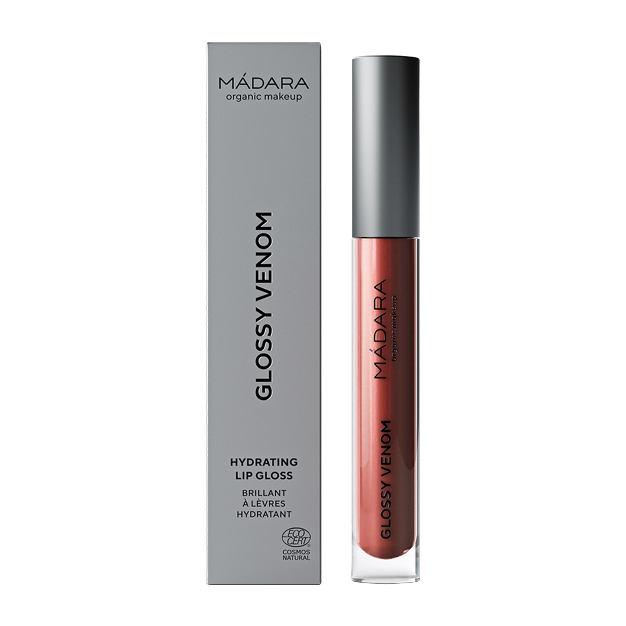 Mádara Glossy Venom Lip Gloss #75 Vegan Red