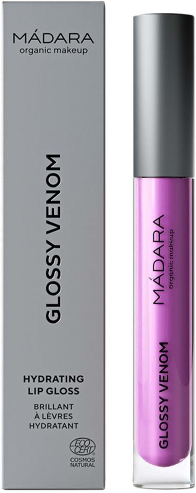 Mádara Glossy Venom Lip Gloss #77 Lilac Euphoria 4ml