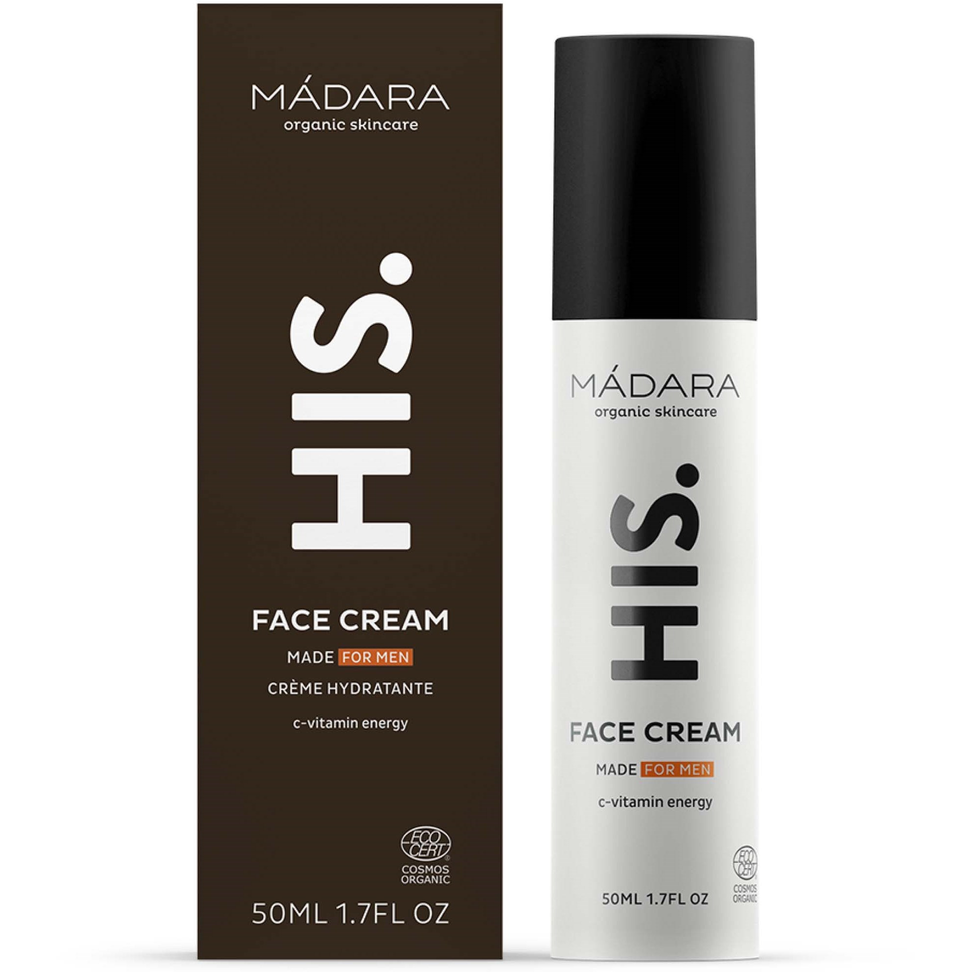 Alternativ bild 1 för Mádara HIS Face Cream 50 ml