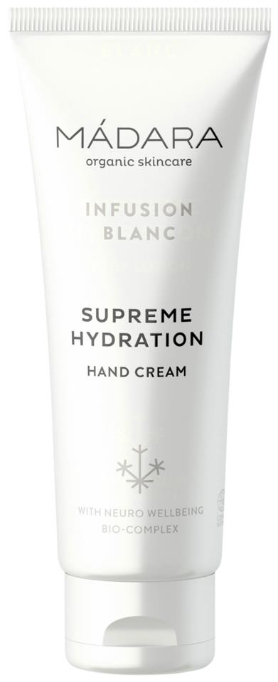 Mádara Infusion Blanc Supreme Hydration Hand Cream 75ml