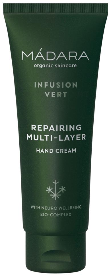 Mádara Infusion Vert Repairing Multi-Layer Hand Cream