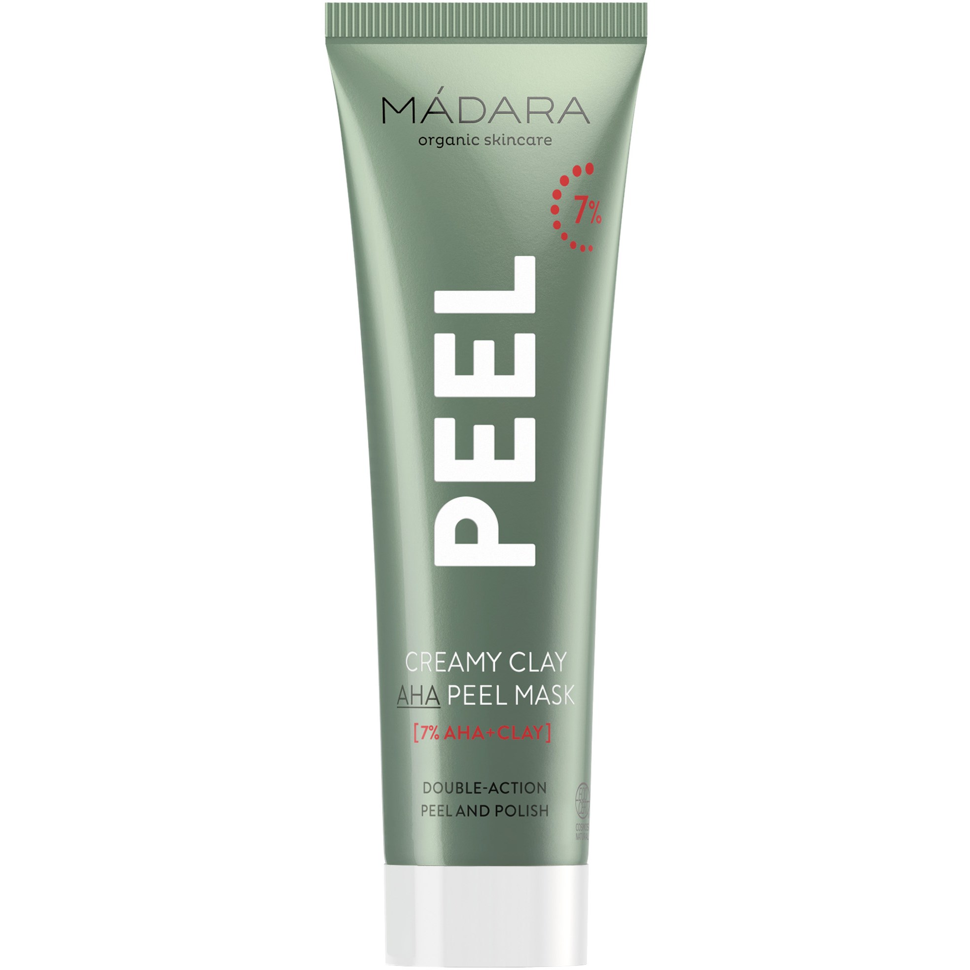 Läs mer om Mádara Peel Creamy Clay Aha Peel Mask 60 ml
