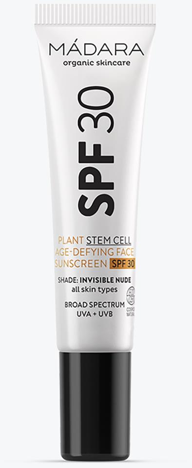 Mádara Plant Stem Cell Age-Defying Face Sunscreen SPF 30 10ml