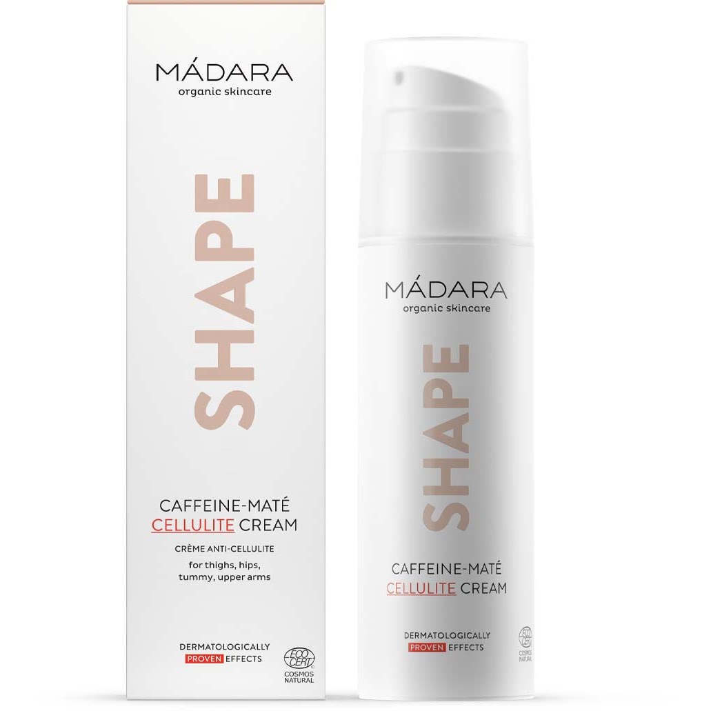 Alternativ bild 1 för Mádara Skincare Shape Caffeine-Maté Cellulite Cream 150 ml