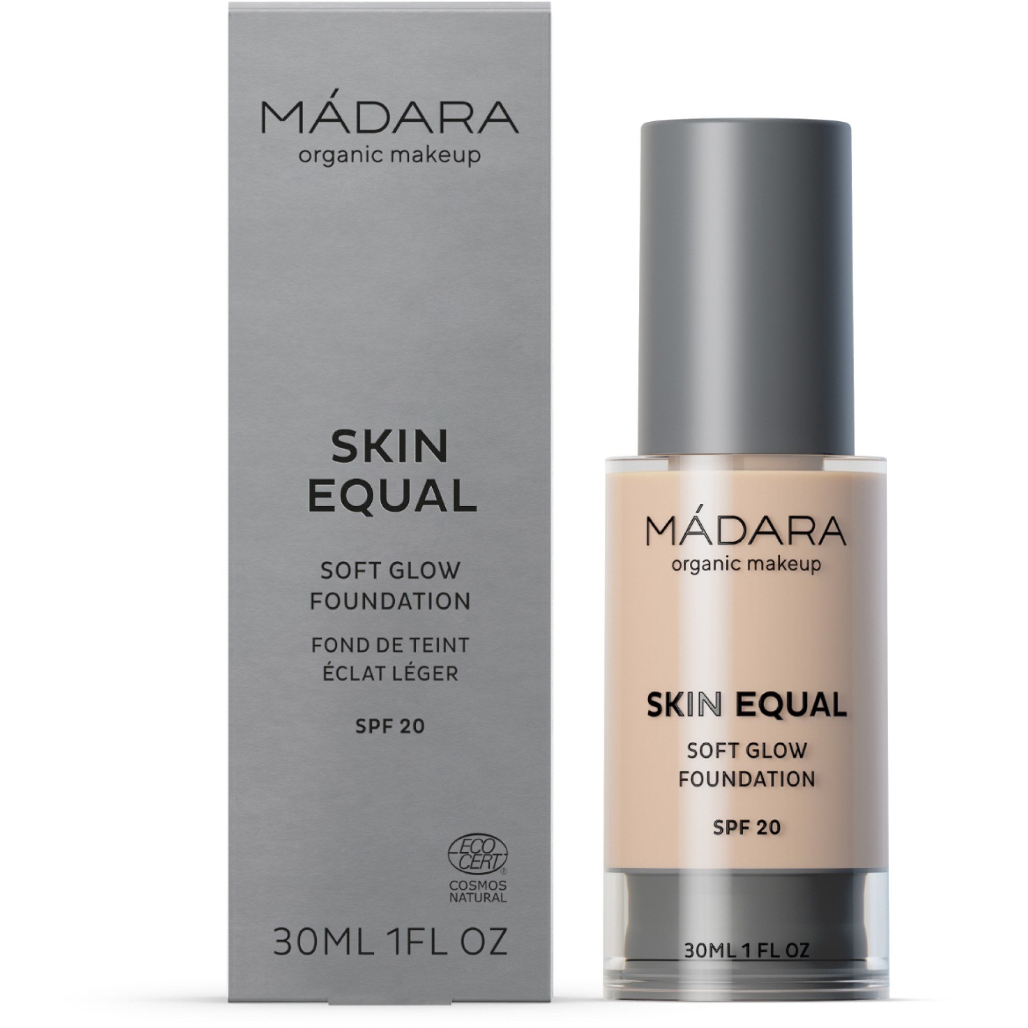 Alternativ bild 1 för Mádara Skin Equal Foundation #10 Porcelain