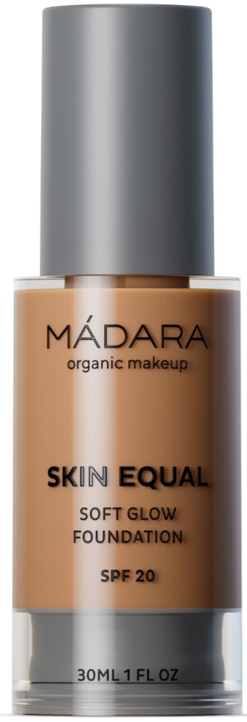 Eine Flasche Madara Bio-Make-up-Grundierung für die Haut, mit SPF 20, 30 ml.
