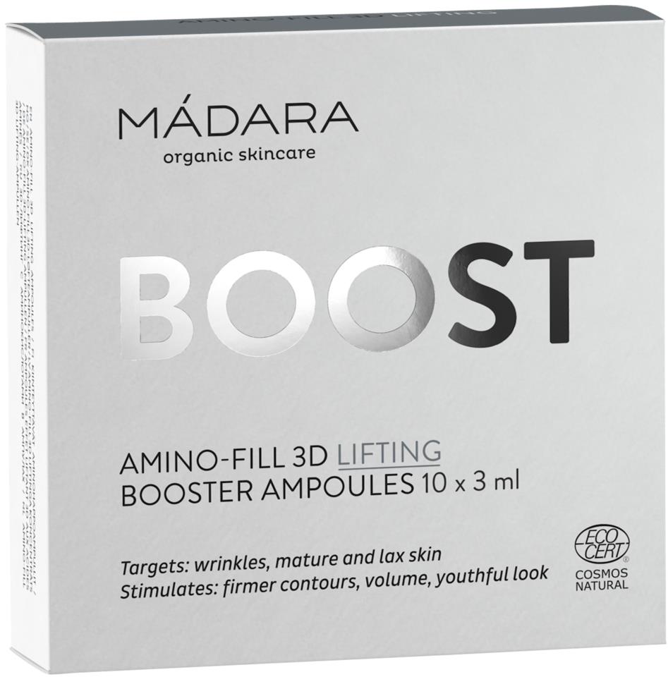 Madara Skincare Amino-Fill 3D Lifting Ampoules 3ml x 10 stk.