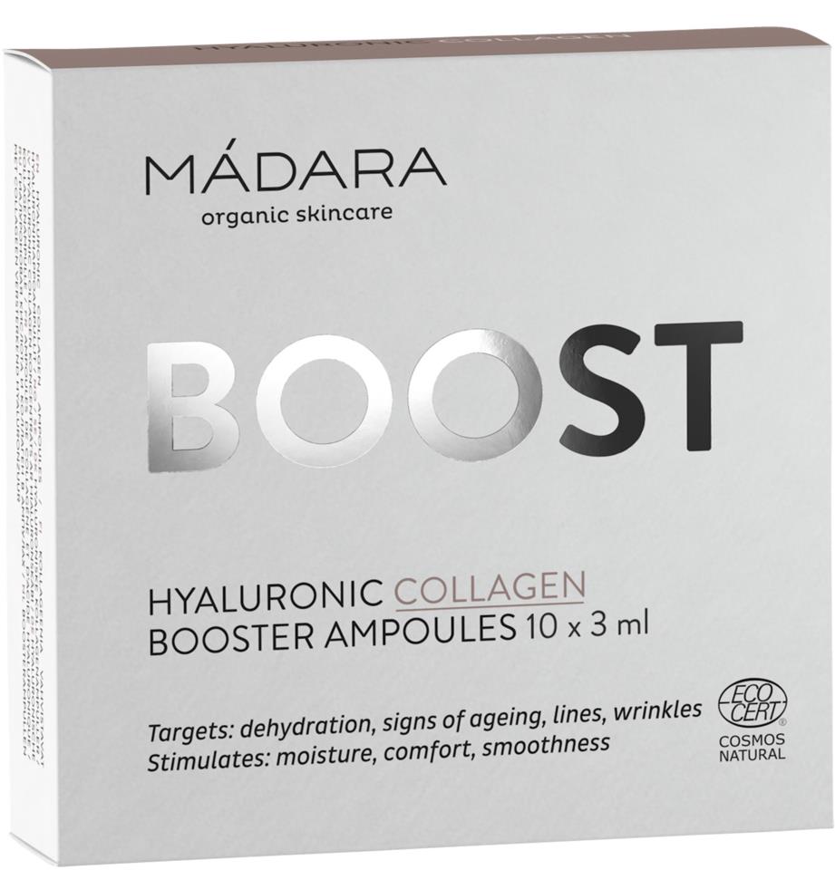 Madara Skincare Hyaluronic Collagen Ampoules 3ml x 10 stk.