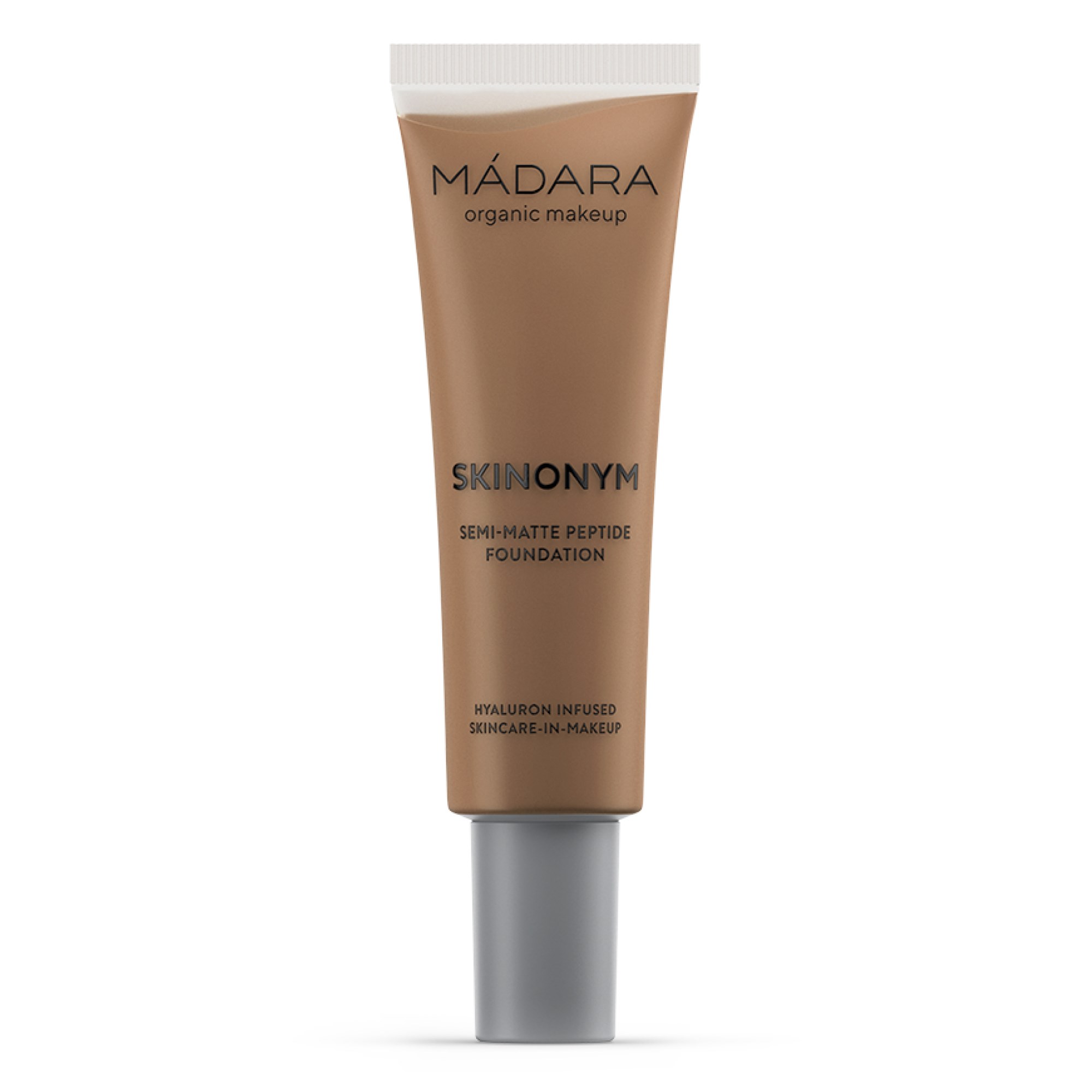 Läs mer om Mádara Skinonym SKINONYM Semi-Matte Peptide Foundation #85 UMBER