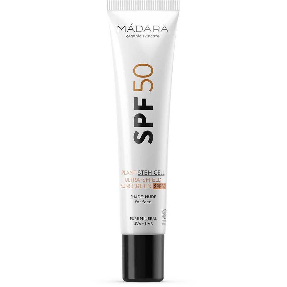 Läs mer om Mádara Skincare Spf50 Plant Stem Cell Ultra-Shield Sunscreen 40 ml
