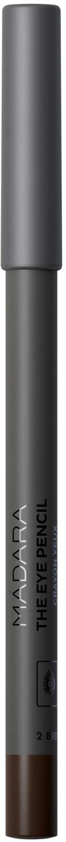 A gray pencil with a brown tip, labeled 'MADARA THE IVE PENCIL' on a black background.