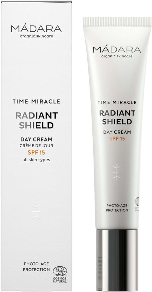 Mádara Time Miracle Radiant Shield Day Cream SPF15 40 ml