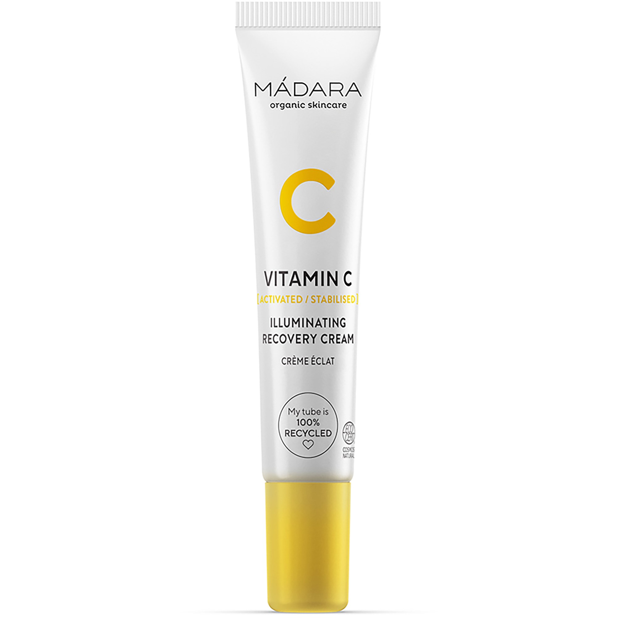 Läs mer om Mádara Vitamin C Illuminating Recovery Cream 15 ml