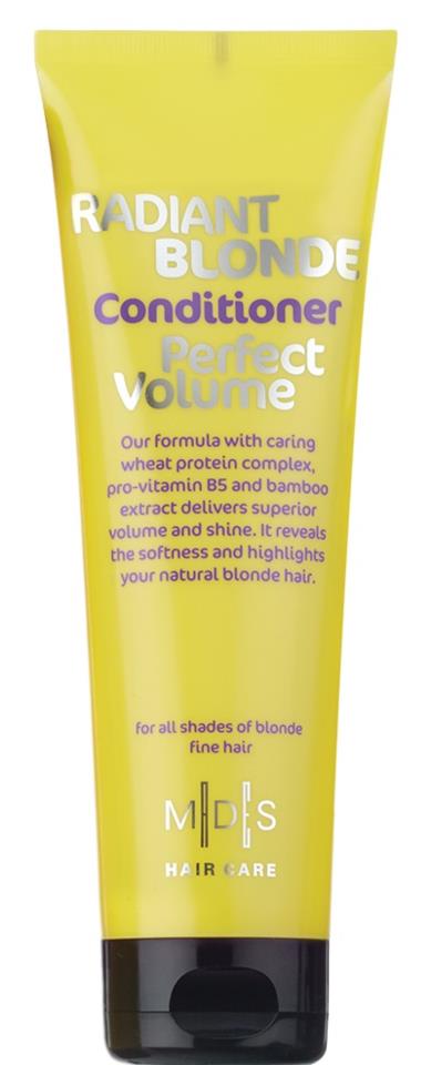 Mades Cosmetics Hair Care Radiant Blonde Conditioner Perfect Volume 250 ml