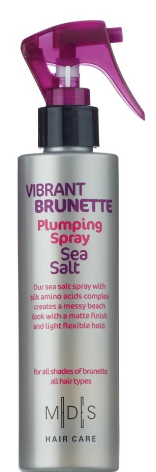 Mades Cosmetics Hair Care Vibrant Brunette Plumping Spray Sea Salt 200 ml