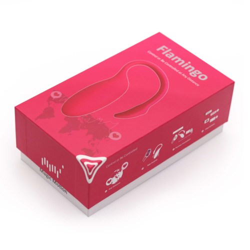 substitute for water based lubricant Romantic and sexy Flamingo vaginal vibrator main image 0