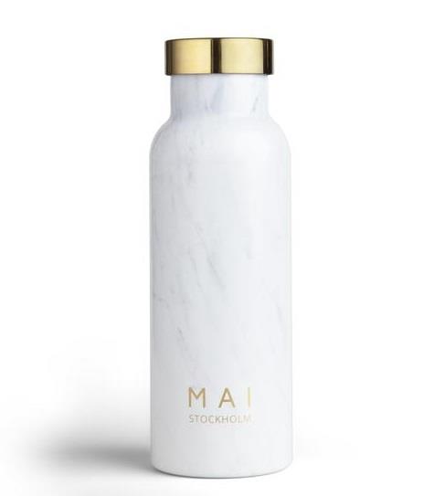 MAI Stockholm Carrarra Marble Bottle 500ml