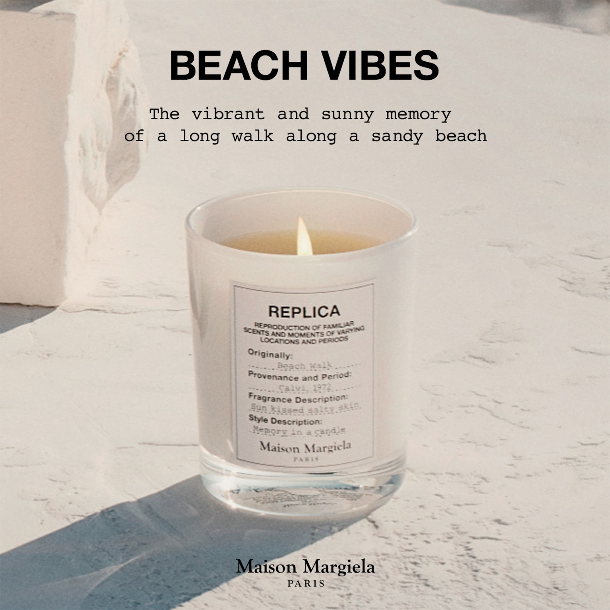 Maison Margiela Replica Candle Beach Vibes 165 g (obrázok 4)