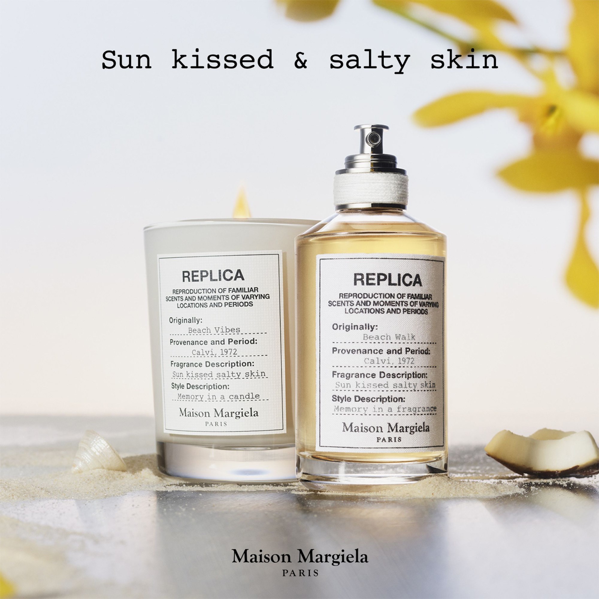 Maison Margiela Replica Candle Beach Vibes 165 g (obrázok 5)
