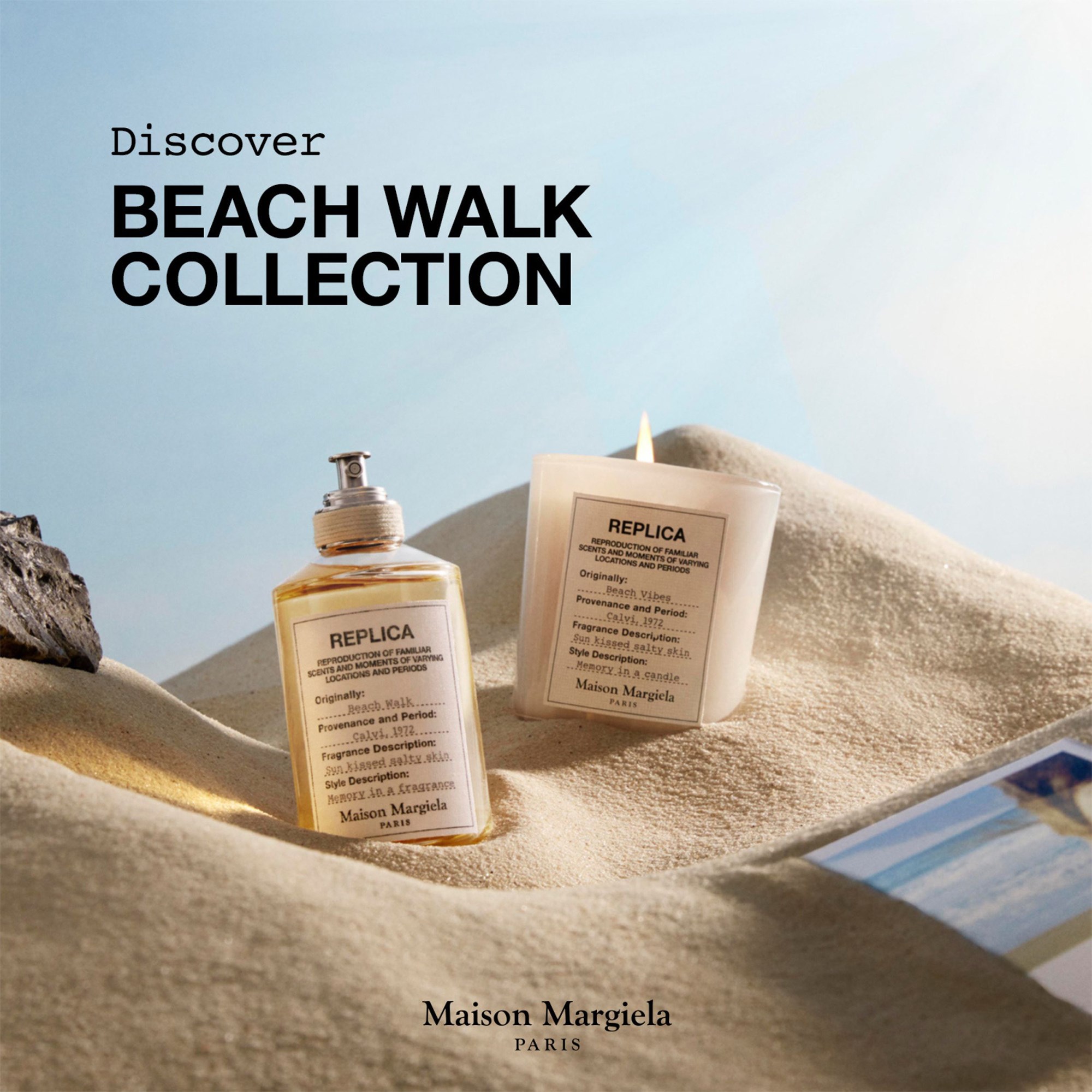 Maison Margiela Replica Candle Beach Vibes 165 g (obrázok 6)
