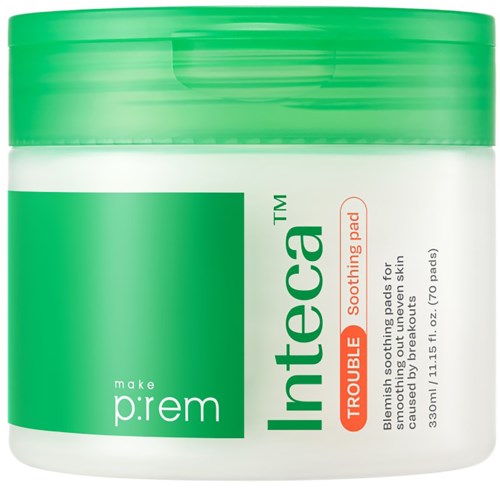 Make P:rem Inteca™ Trouble Soothing Pads 70 pads 330 ml